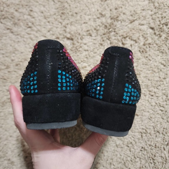 L'Amour des Pieds Women's Correze Black Suede size 6 Pristine - Picture 5 of 9